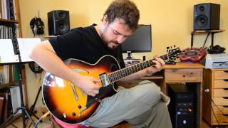 Video thumbnail for Guitarras de Jazz - Sadowsky Semi Hollow by Calonfula Mercader