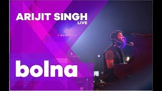 Bolna - Live | Arijit Singh Live | MTV India Tour 2018 HD