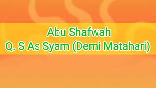 Download lagu Murattal Metode Wafa Q. S. As Syam | Suherman Abu Shafwah mp3 Download lagu Murattal Metode Wafa Q. S. As Syam | Suherman Abu Shafwah mp3