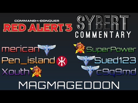 6 Player FFA[40K] - Magmageddon - Red Alert 3