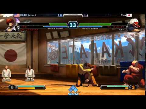 EVO2014 KOFXIII Pools - IGL DC James Jr vs Pam