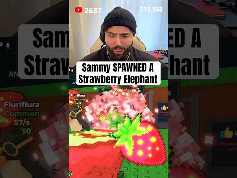 Owner spawned a STRAWBERRY ELEPHANT in Steal A Brainrot💀