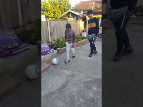 Young Neymar in the favelas destroying some random kid