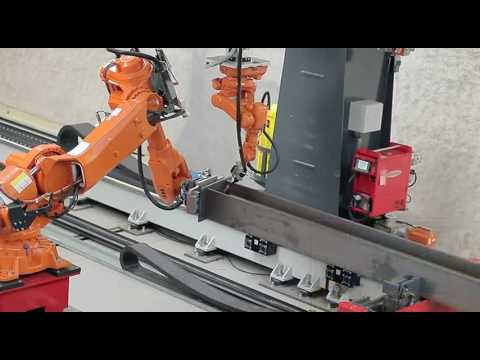 Zeman -  SBA Robot Structural Steel Beam Assembly  Welding Machine Compact Plus