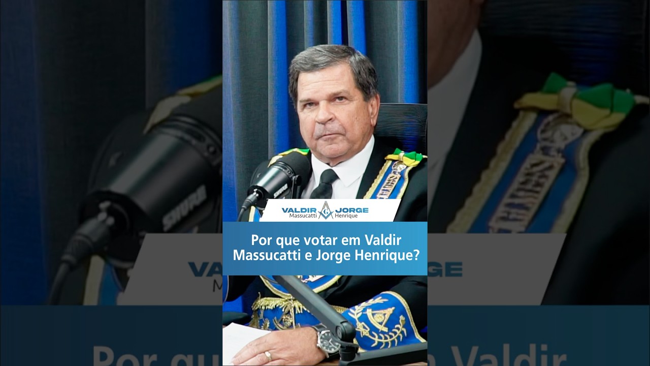 POR QUE VOTAR EM VALDIR MASSUCATTI E JORGE HENRIQUE?