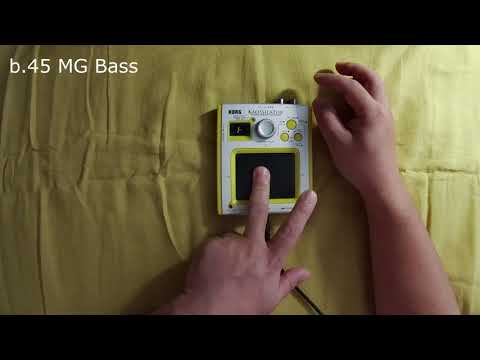 korg kaossilator (dynamic phrase synthesizer)