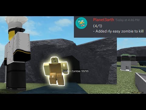 GOLDEN ZOMBIE | Tower Battles (OP?!?!?!)