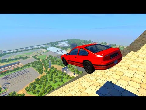 Stairs Jumps Down #1 - BeamNG.drive