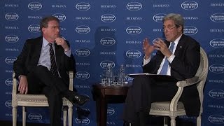Secretary Kerry Participates at the 2016 Saban Forum