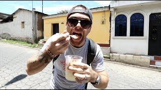 ICE COLD Guatemalan SNOWCONE and FIRE Maya COFFEE on Lake Atitlan | San Juan La Laguna, Guatemala
