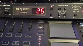 Video thumbnail for Roland M-GS64 Drum Channel Preview (2020) by Menace1Baby