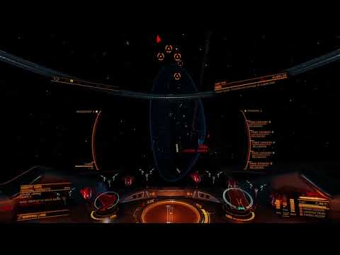 Elite Dangerous FDL+Corvette VS Mamba