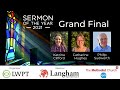Sermon of the Year 2021 - Grand Final