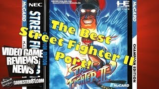 Street Fighter II for the PC Engine (Turbo Grafx 16) Review