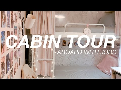 ABOARD WITH JORD: voyager of the seas crew cabin tour *ft. Squarespace*