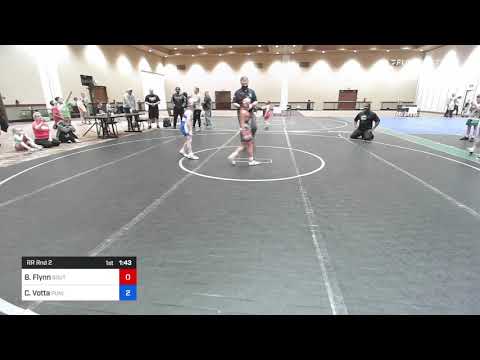 70 Lbs Rr Rnd 2 - Brian Flynn, Southern Maryland Wrestling Club WolfPack Vs Carter Votta, Punisher