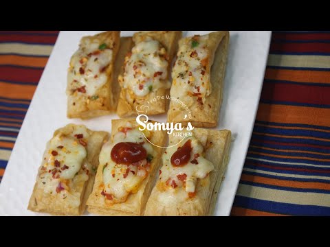 Biscuit Pie | Khari Pizza Pie Recipe|खारी बिस्किट |Quick n Easy Recipe somyaskitchen
