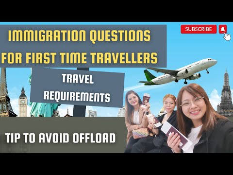 IMMIGRATION TIPS FOR FIRST TIME TRAVELERS-UNEMPLOYED