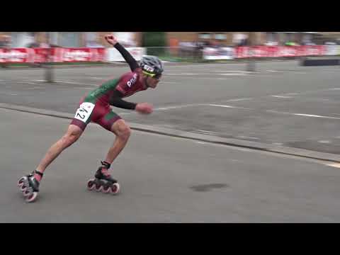 200m TT Qualification JUNIOR MEN   Duarte Souza (European Championships Inline Skating 2018)