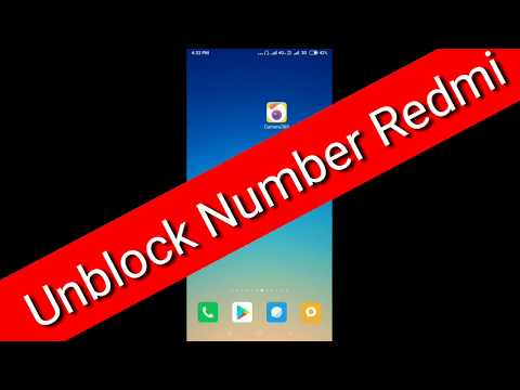 Xiaomi Redmi Note 5 & Pro - How To Unblock Number