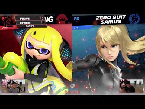 BigPlay's BBQ - Masamune(Toon Link/Inkling) VS Mr. Speedman(ZSS) - L. Top 8
