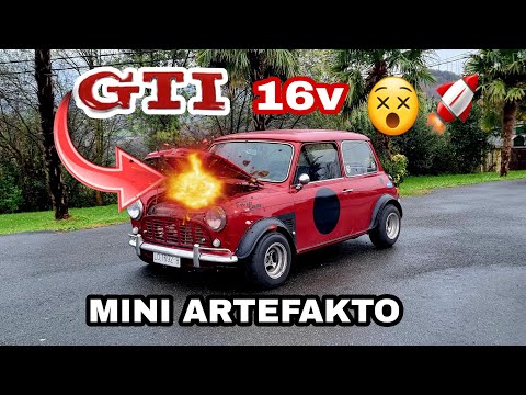 🔴 MINI TRUCADO con Motor GTI 16V 😵VUELA con sus 650 kg!! 🚀 Prueba 💣