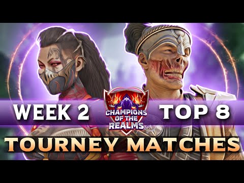 Champions of the Realms: $2110+ MK1 Week 2 TOP 8 - Tournament Matches