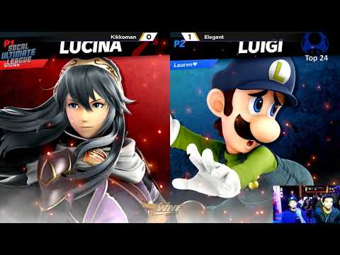 WNF 1.2 - Kikkoman (Lucina) vs Elegant (Luigi) Top 24 - Smash Ultimate