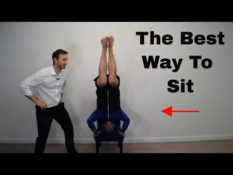 The Best Sitting Posture to Reduce Back Pain.