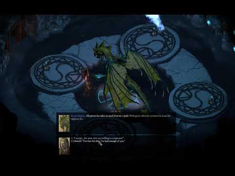 Pillars of Eternity II  Deadfire Solo Priest vs Sea Dragon PoTD