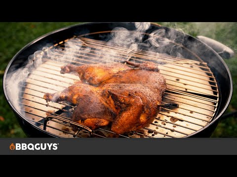 How to Smoke a BBQ Chicken on a Weber Kettle Charcoal Grill | BBQGuys