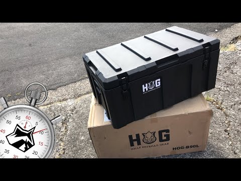 60 Second Review:  Hills Offroad Gear "Tough Box" Storage