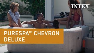 Nafukovacia vírivka INTEX 28446 Pure Spa Chevron Deluxe