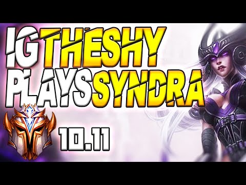 IG TheShy Plays Syndra vs Sett Top Lane - 10.11