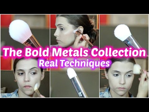 The Bold Metals Collection: review, demo, & comparison - real techniques Video