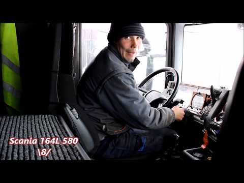 Scania 164L 580 \8/ 2017 hidegen indítás