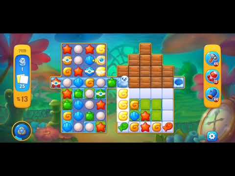 Fishdom 7119 Level - NO 💣🧨💥