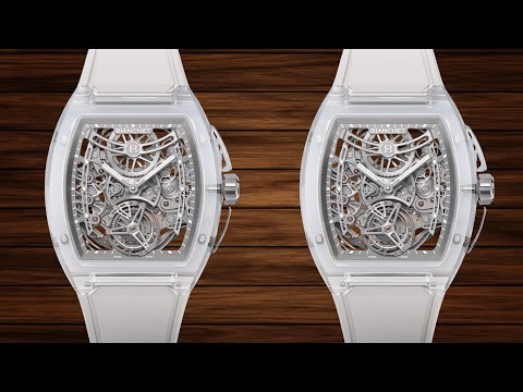 Bianchet UltraFino Sapphire – the world’s thinnest full-sapphire tourbillon watch,