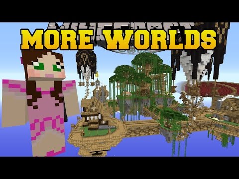 EPIC Minecraft Worlds - CASTLES, AIRSHIPS, & MORE!!