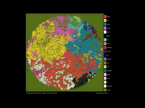 Tribal Wars .NET - World 113 Time-lapse - Ongoing