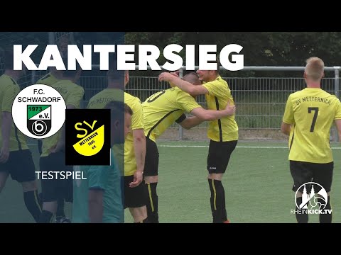 Fußball ist zurück: Traumfreistoß von Dahmen krönt SVM-Comeback | FC Schwadorf II - SV Metternich