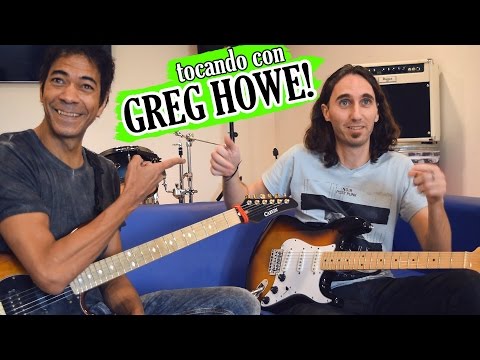 Greg Howe - Epic Guitar Duel Jammin Over A Funk Fusion Backing Track! TCDG