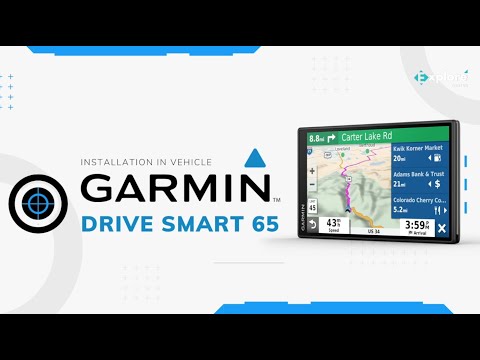 How to Install Garmin Drive Smart 65 in Vehicle?