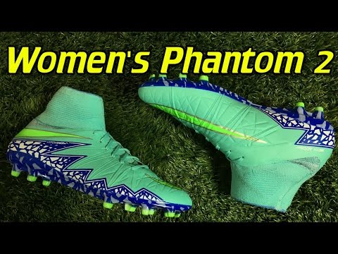 Women's Nike Hypervenom Phantom 2 Hyper Turquoise/Voltage Green - Review + On Feet