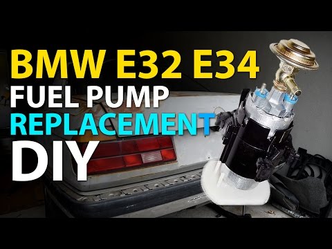 BMW E32 | E34 Fuel Pump Replacement DIY