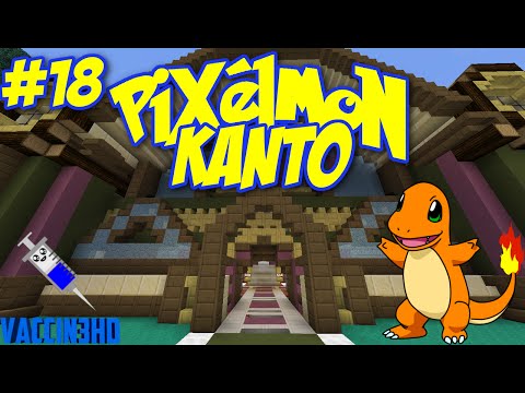 Minecraft Pixelmon Kanto Ep 18 - Elite Four/Power Plant (Minecraft Pokemon Mod)