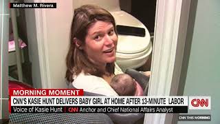 CNN anchor Kasie Hunt gives birth in surprise 13 minute labor  CNN Business