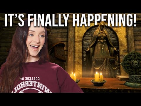 Inventory Management and a WEDDING!💍 | First Time Playing SKYRIM | LUCYJROBYN [35]
