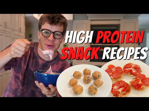 HEALTHY SNACK IDEAS | High Protein Muscle Building Recipes and Ingredients