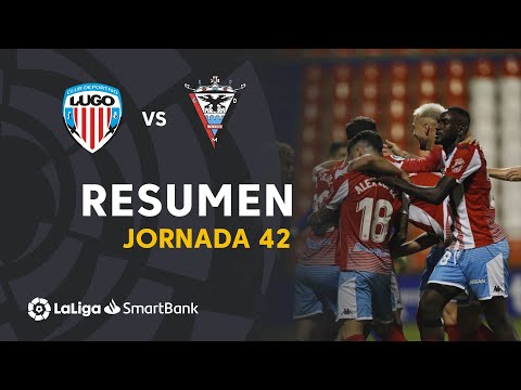 Resumen de CD Lugo vs CD Mirandés (2-1)
